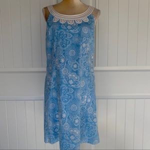 Ann Taylor LOFT floral shift dress size 8